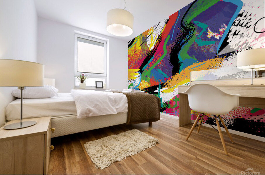 Abstractionwave 006-23 Mural print