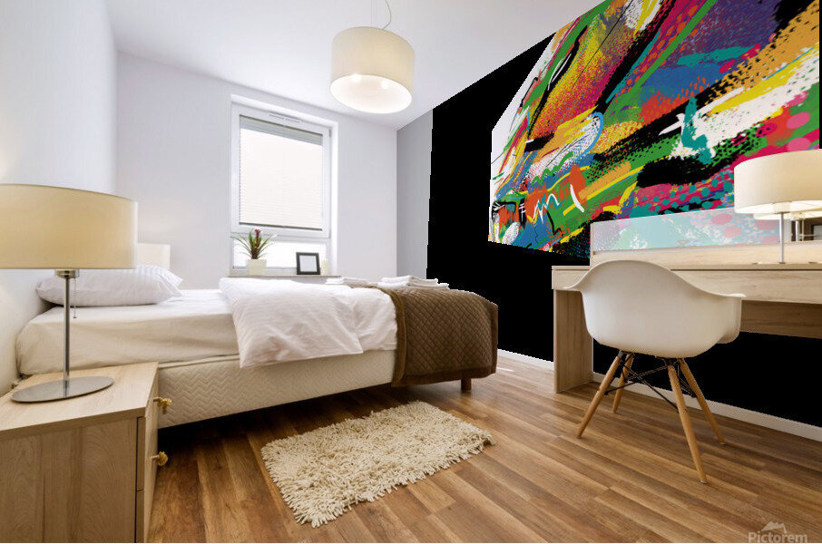 Abstractionwave 006-02 Mural print