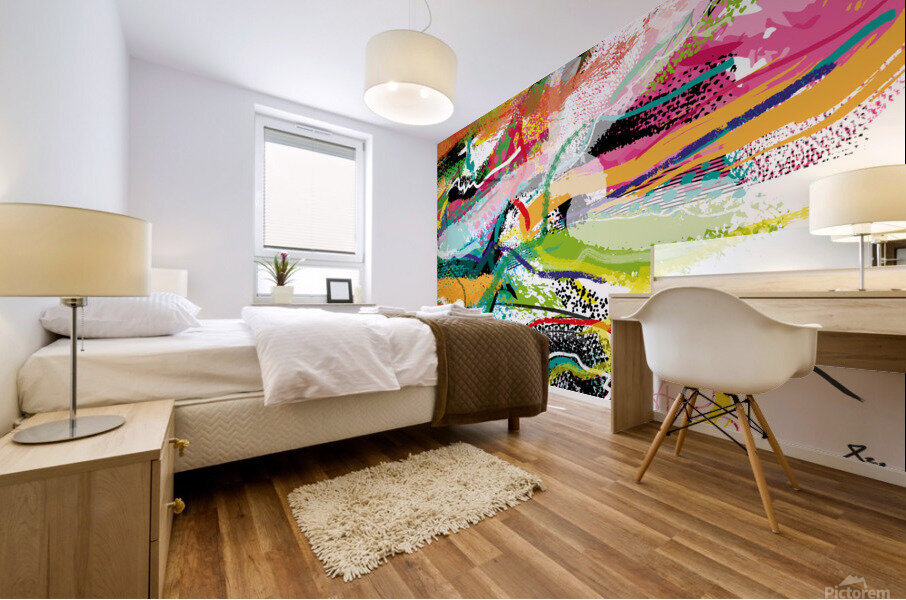Abstractionwave 007-20 Mural print