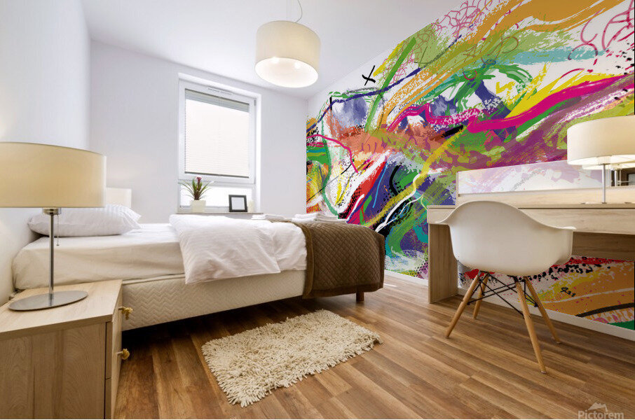 Abstractionwave 007-12 Mural print