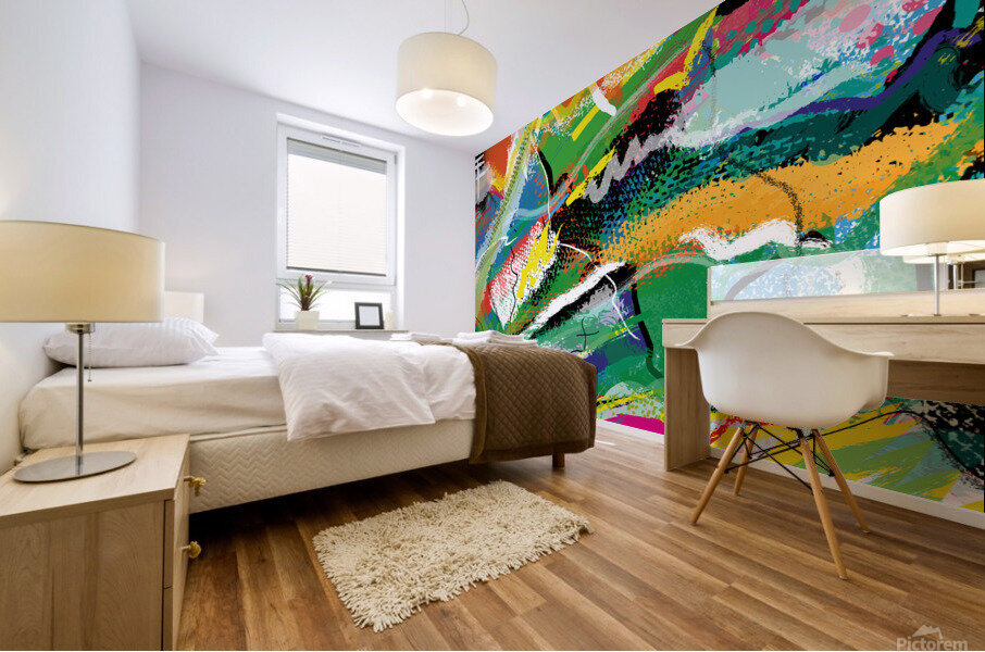 Abstractionwave 007-05 Mural print