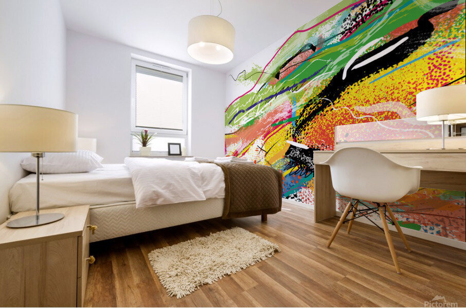Abstractionwave 007-26 Mural print