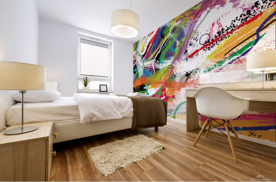 Abstractionwave 007-10 Mural print