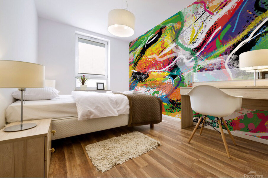 Abstractionwave 007-19 Mural print