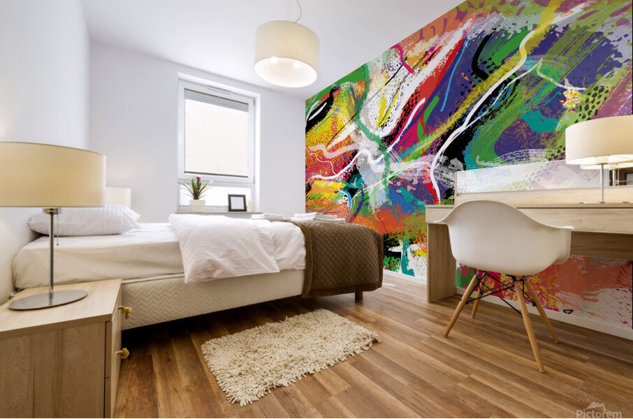 Abstractionwave 007-06 Mural print
