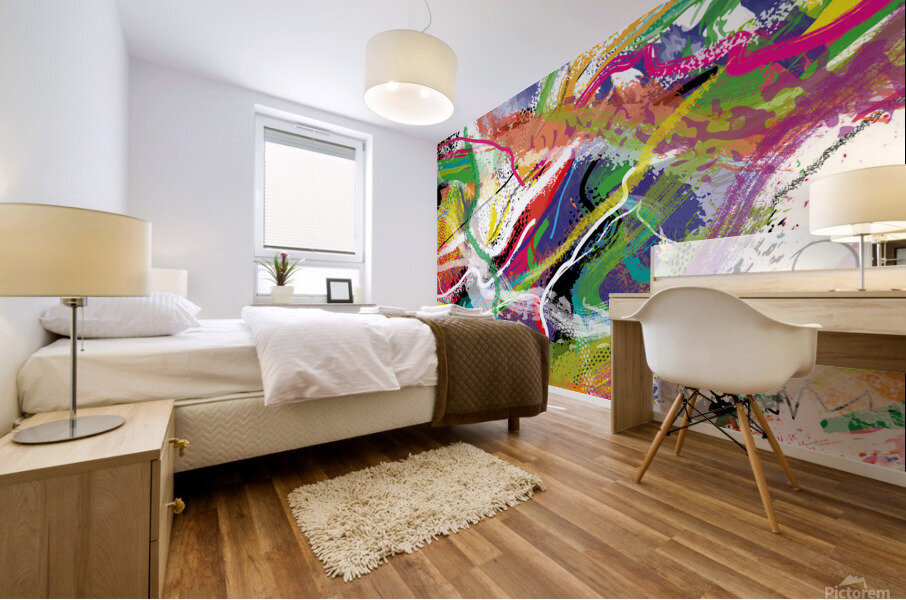 Abstractionwave 007-03 Mural print
