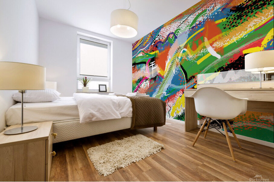 Abstractionwave 007-27 Mural print