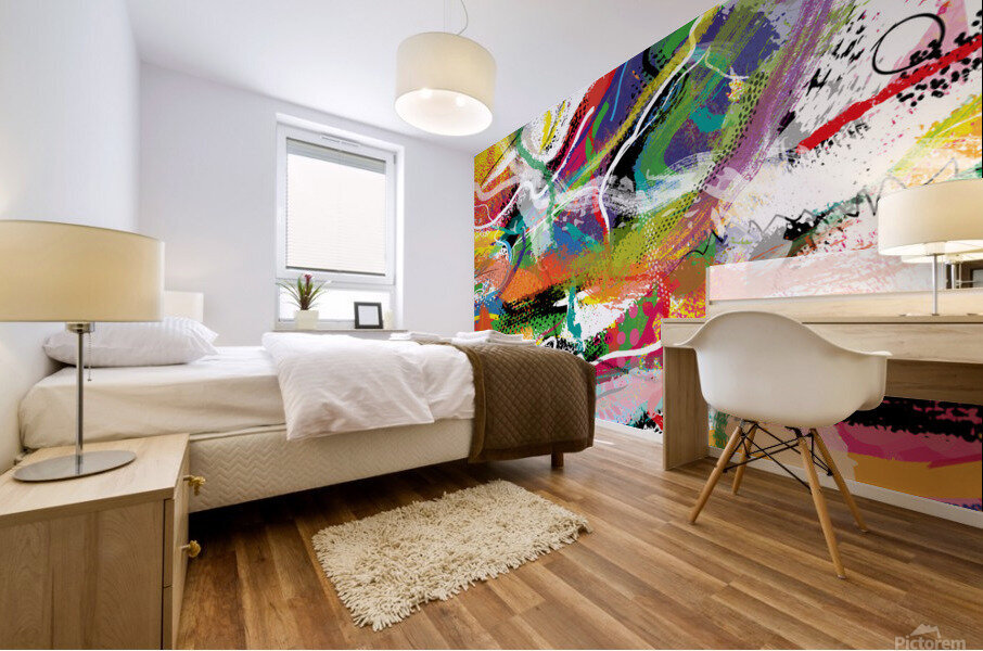 Abstractionwave 007-24 Mural print