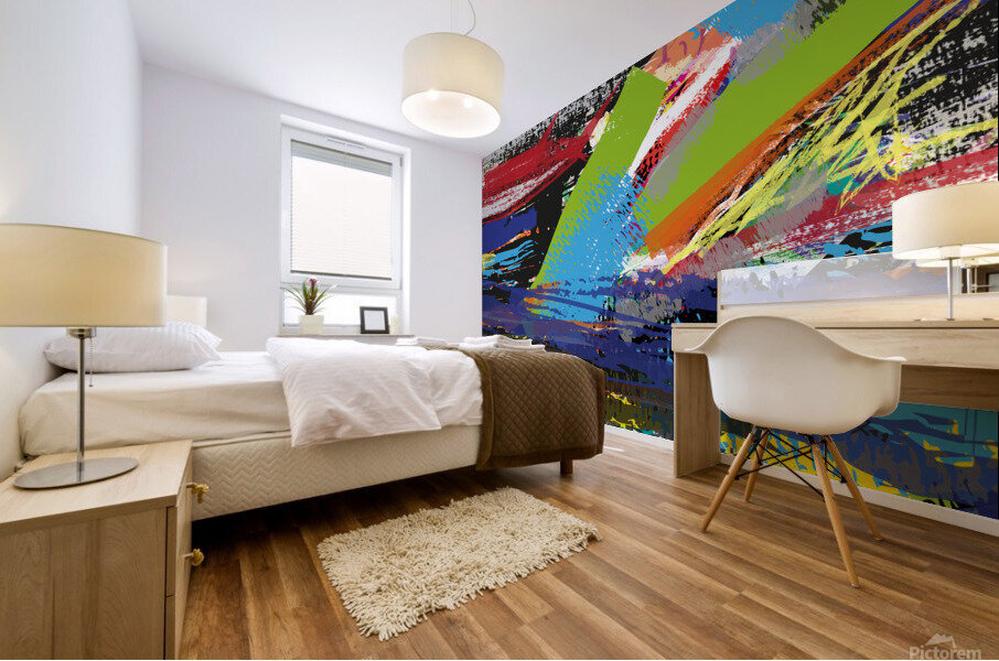Abstractionwave 008-06 Mural print