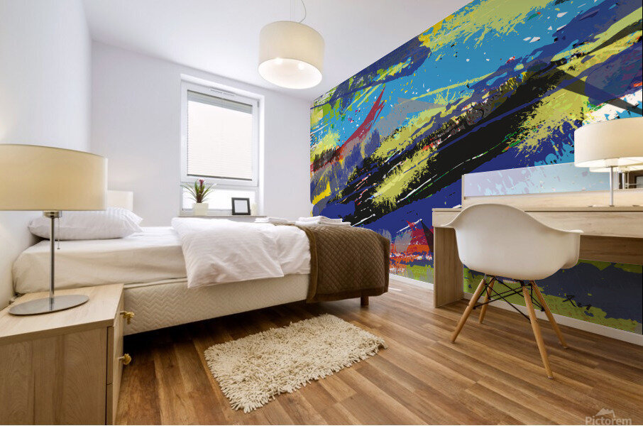 Abstractionwave 008-08 Mural print