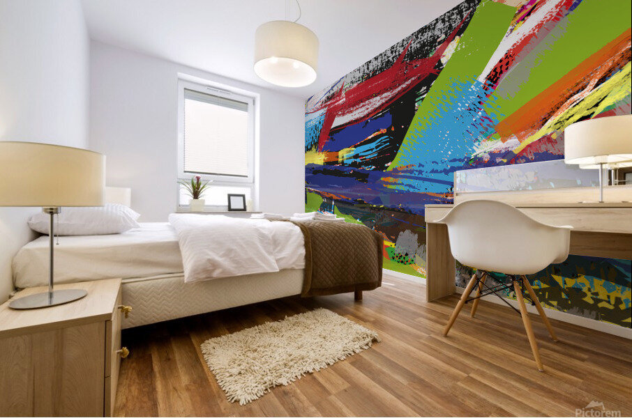 Abstractionwave 008-19 Mural print
