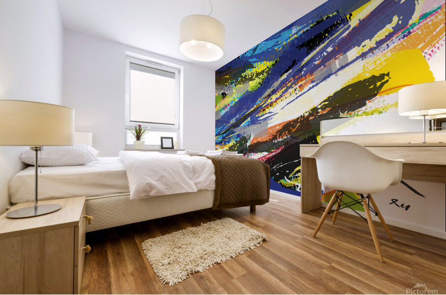 Abstractionwave 008-20 Mural print