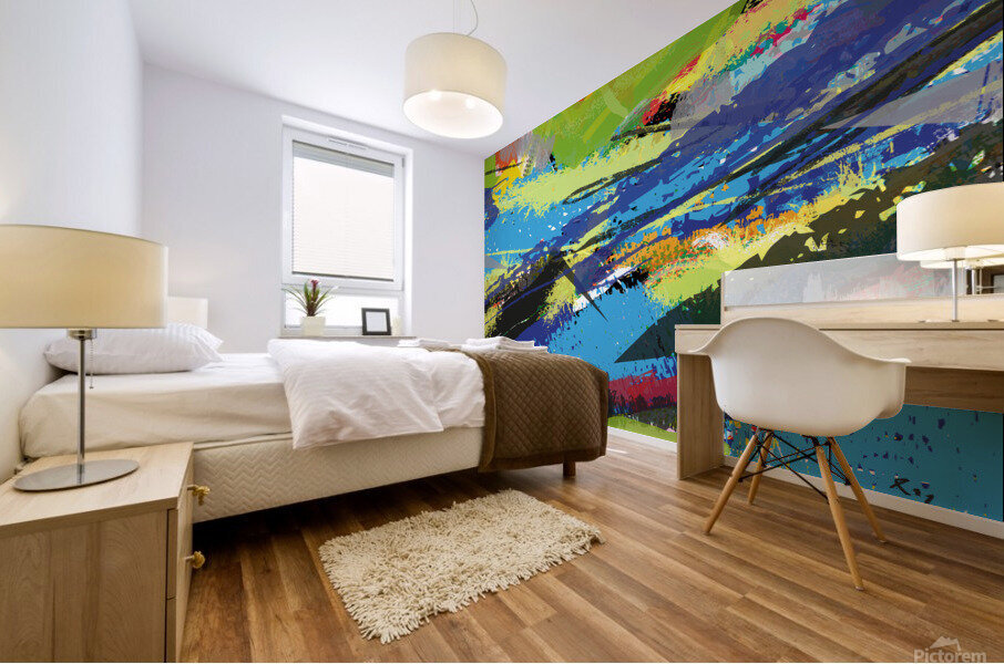Abstractionwave 008-05 Mural print