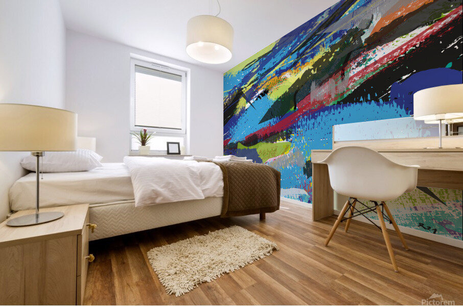 Abstractionwave 008-09 Mural print