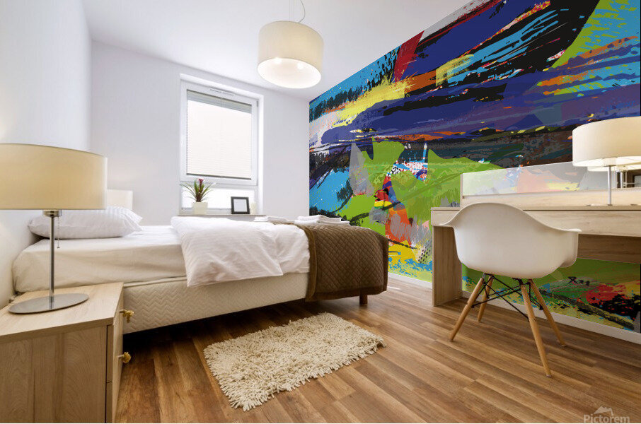 Abstractionwave 008-15 Mural print