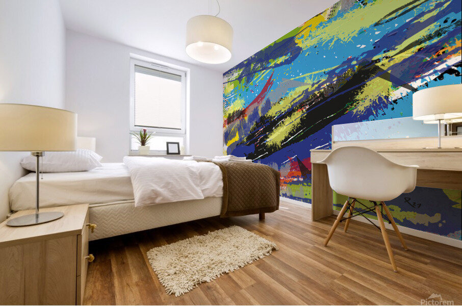 Abstractionwave 008-14 Mural print