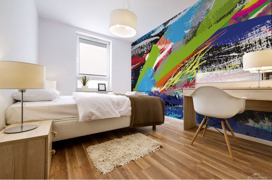 Abstractionwave 008-03 Mural print