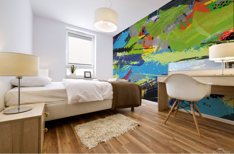 Abstractionwave 008-13 Mural print