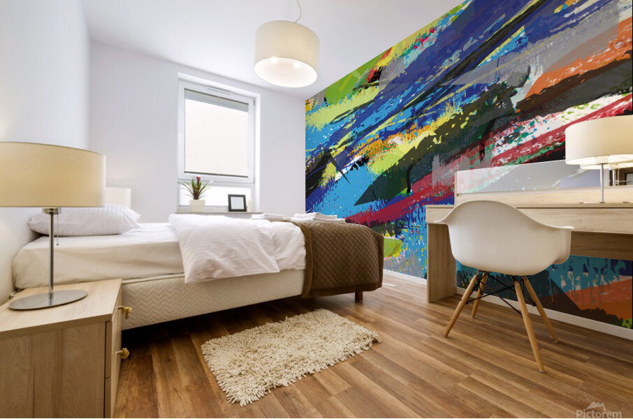 Abstractionwave 008-22 Mural print