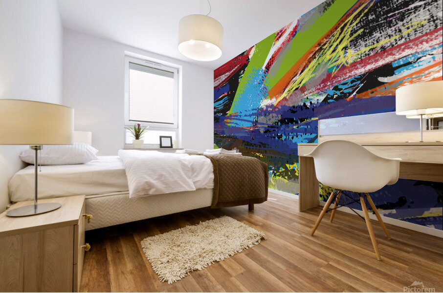 Abstractionwave 008-23 Mural print