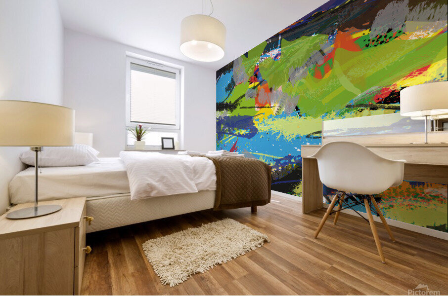 Abstractionwave 008-27 Mural print
