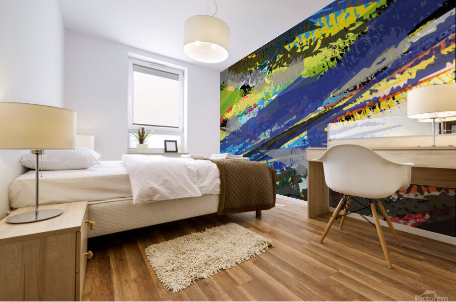 Abstractionwave 008-28 Mural print