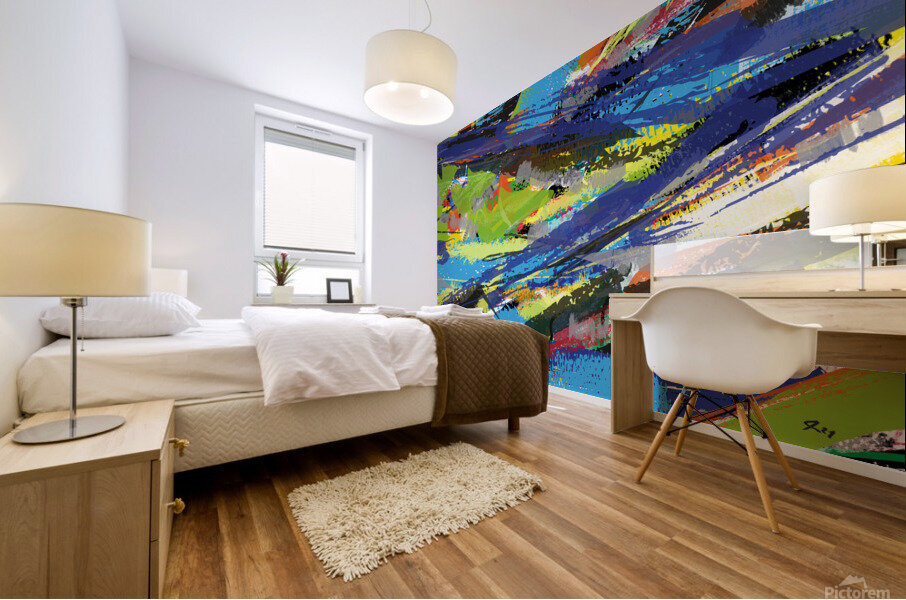 Abstractionwave 008-01 Mural print