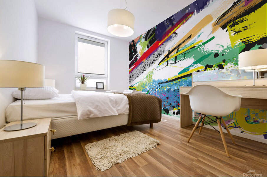 Abstractionwave 009-07 Mural print