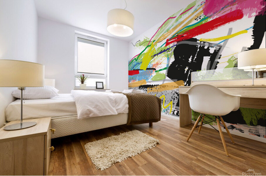 Abstractionwave 009-26 Mural print