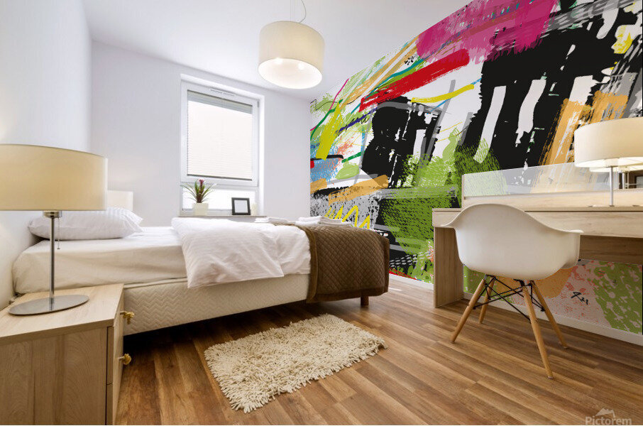 Abstractionwave 009-18 Mural print