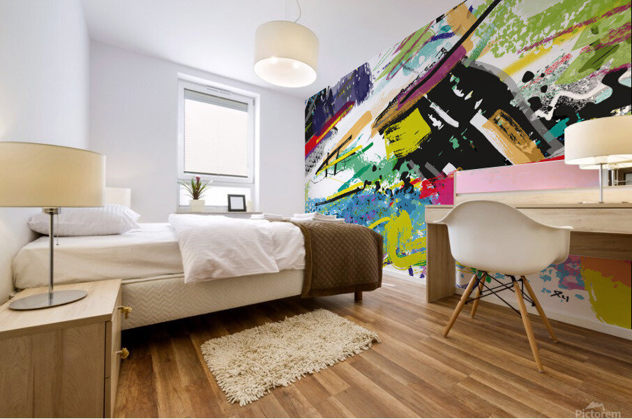Abstractionwave 009-09 Mural print