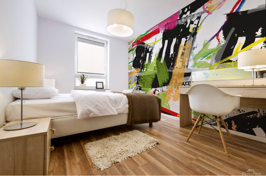 Abstractionwave 009-19 Mural print