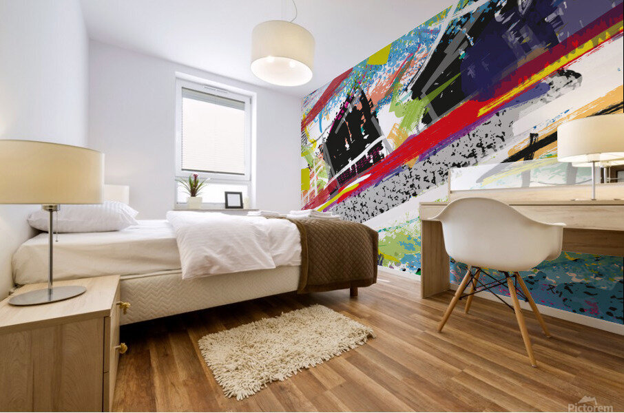 Abstractionwave 009-08 Mural print