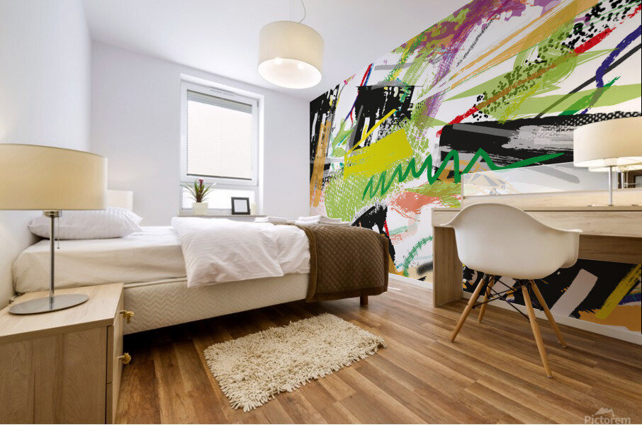 Abstractionwave 009-10 Mural print