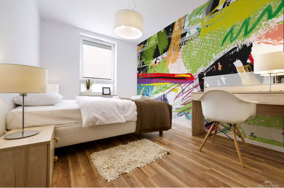 Abstractionwave 009-11 Mural print