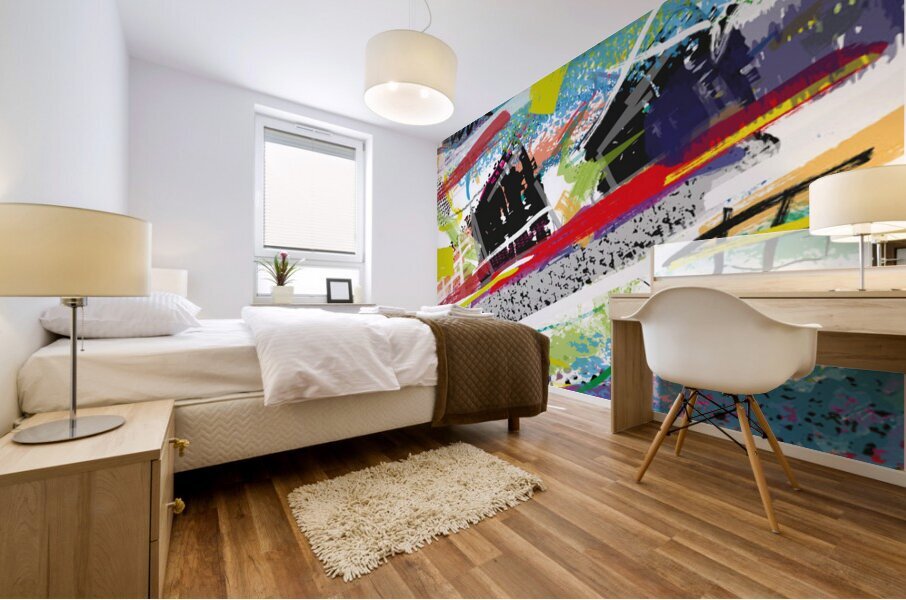Abstractionwave 009-14 Mural print