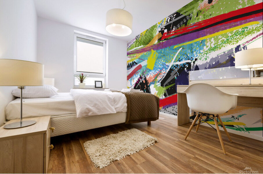 Abstractionwave 009-13 Mural print