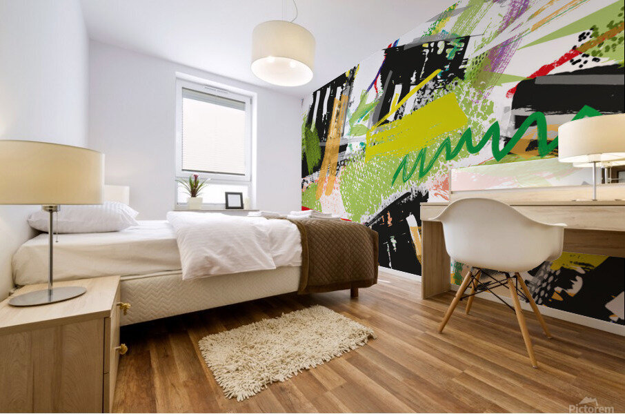 Abstractionwave 009-24 Mural print