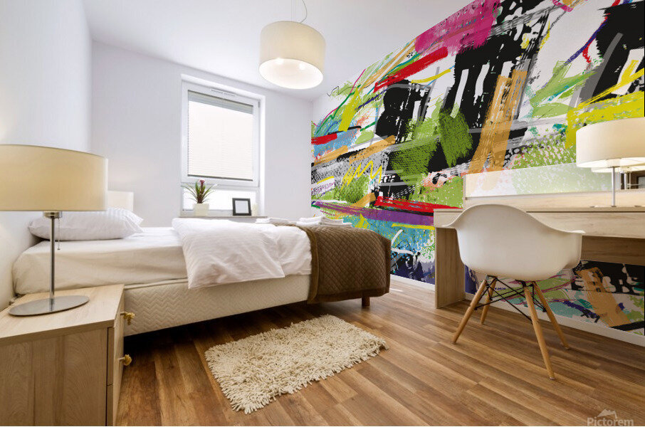 Abstractionwave 009-02 Mural print