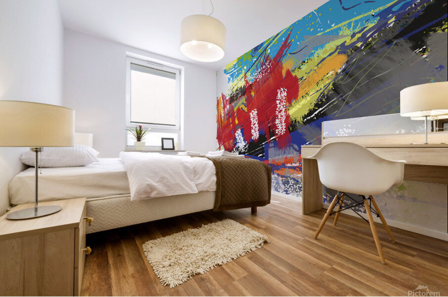Abstractionwave 010-23 Mural print