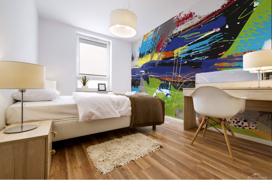 Abstractionwave 010-22 Mural print