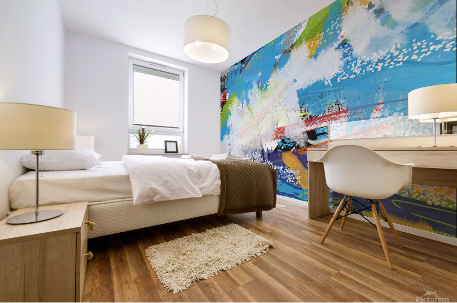 Abstractionwave 010-20 Mural print