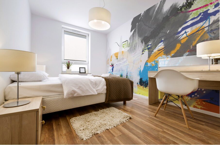 Abstractionwave 010-12 Mural print