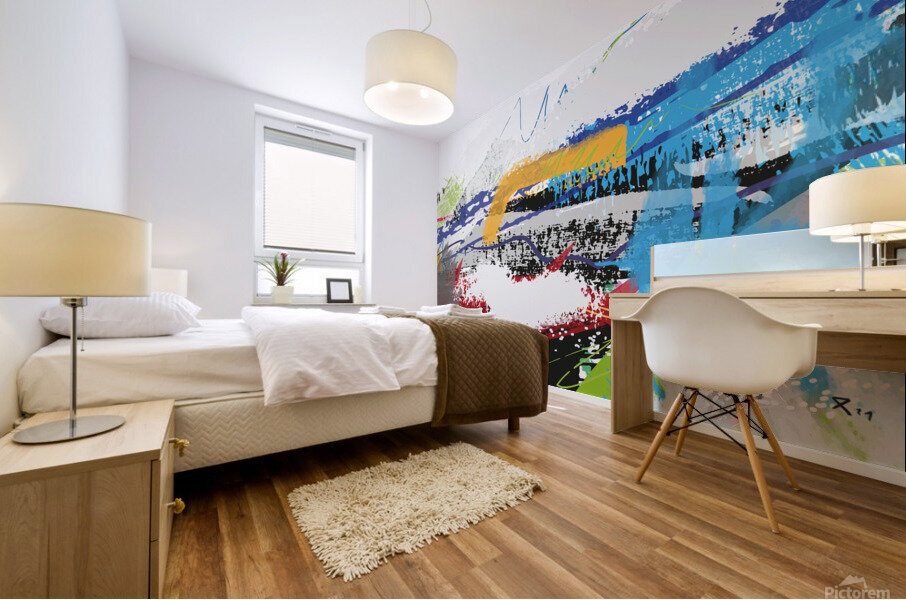 Abstractionwave 010-09 Mural print