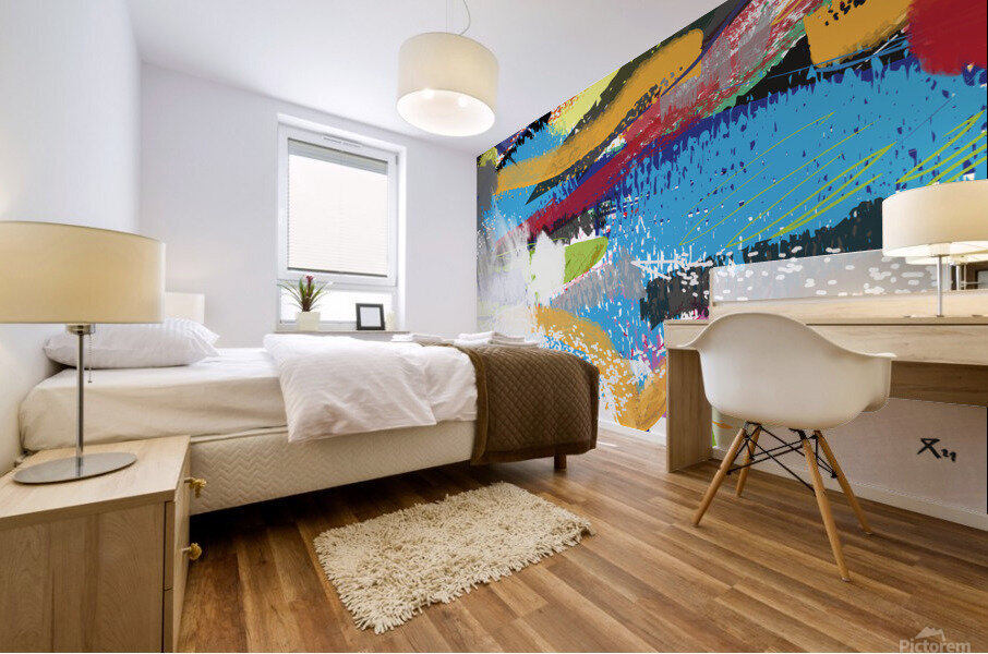 Abstractionwave 010-19 Mural print