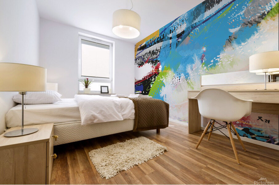 Abstractionwave 010-13 Mural print