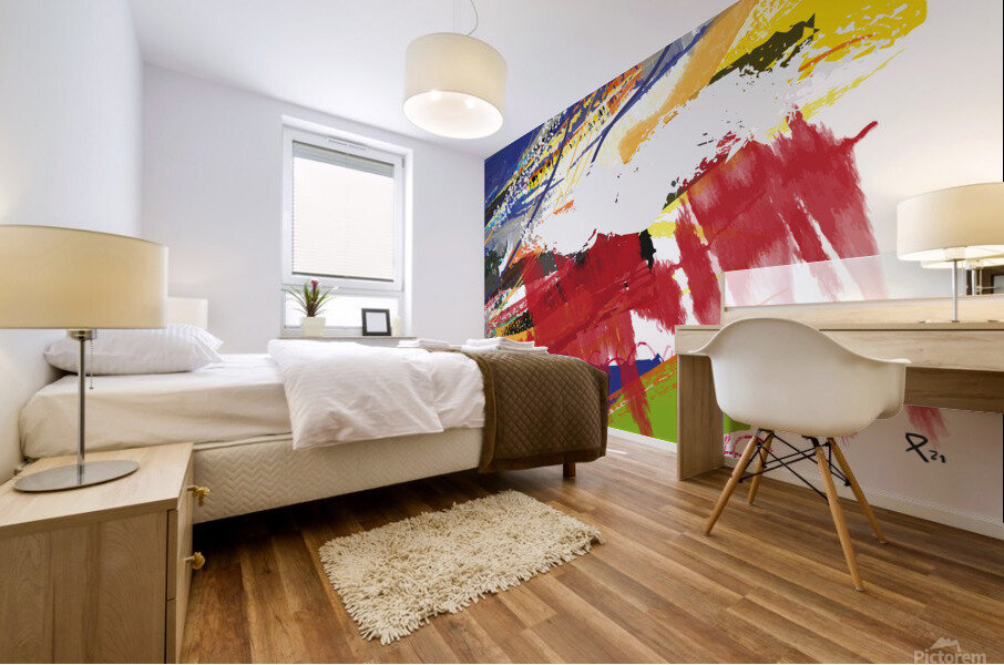 Abstractionwave 010-18 Mural print
