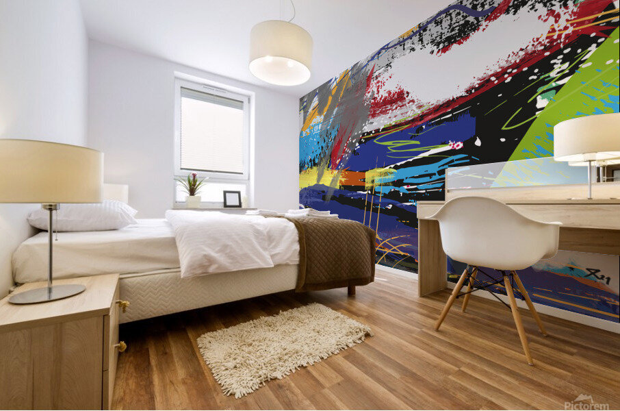 Abstractionwave 010-06 Mural print