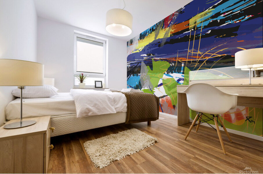 Abstractionwave 010-11 Mural print