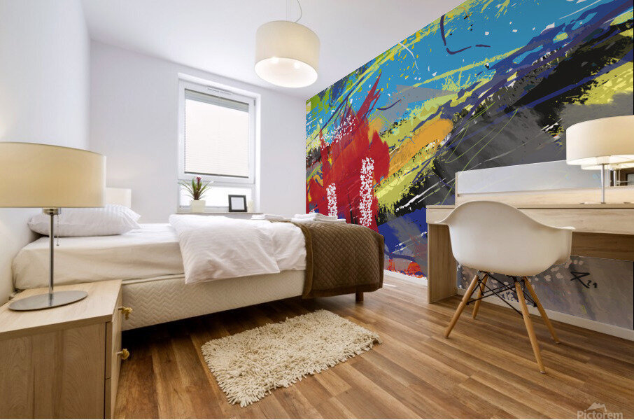 Abstractionwave 010-15 Mural print